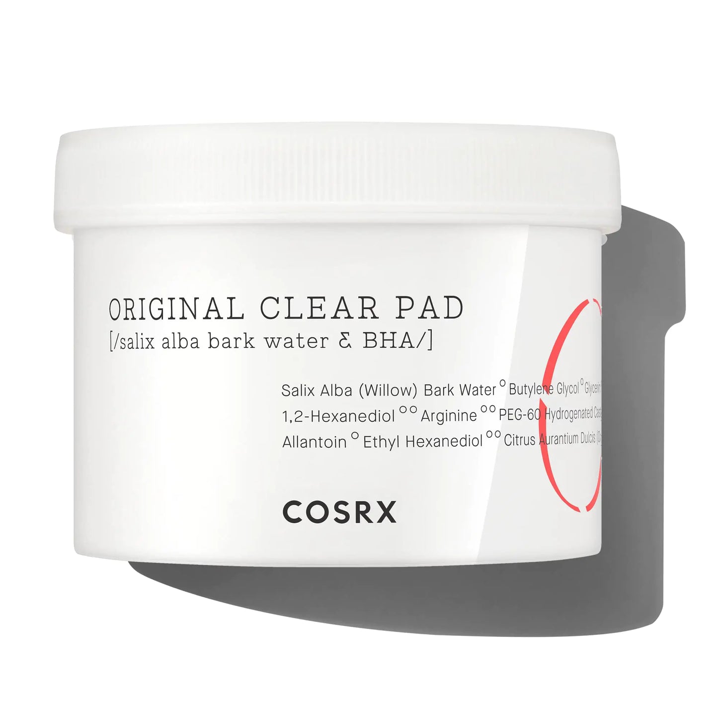 COSRX BHA Toner Pads 70 Sheets Exfoliating Pads for Dead Skin & Blackheads Minimize Pores Prevent Breakouts Improve Skin Texture Korean Skin Care