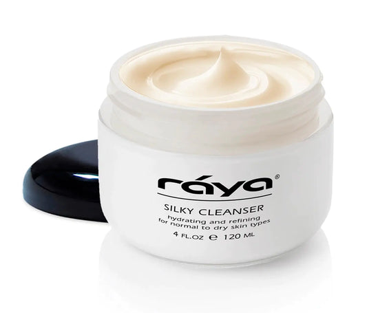 Raya Silky Cleanser (R-114) Daily Hydrating Facewash | Chamomile & Seaweed Extract Facial Cleanser for Dry Skin | Oil-Free Clear & Smooth Skin Complexion | Light Foamy Refining Facial Cleaner