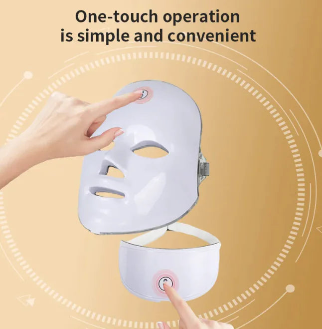 GlowBoost LED Facial Mask