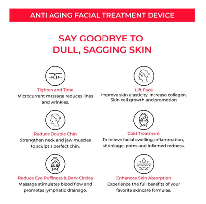 Microcurrent Facial Toning Tool